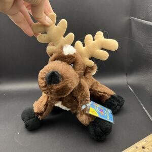 Ganz Webkinz Reindeer (HM137) Plush Stuffed Animal New Sealed Tag w/ Code Toy